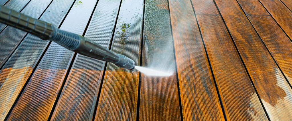 Soft Wash Deck Cleaning