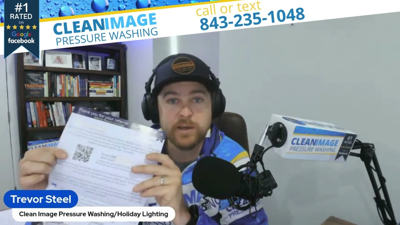 Trevor Steel of Clean Image Pressure washing